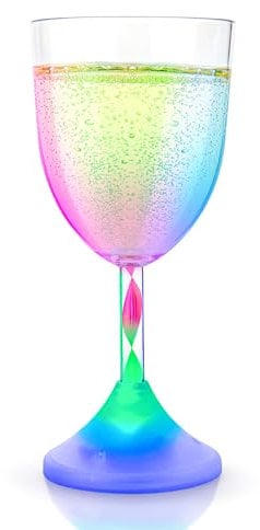 Flashing Wine Glass - Colour Changing Premium Wine Glasses - The Glowhouse