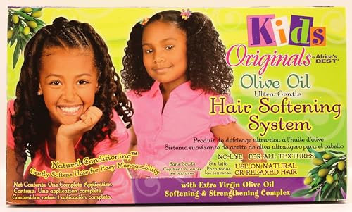 Africa's Best Kids Organics Olive Oil Ultra Gentle Hair Softening System