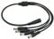 BW 1 to 4 Way DC Power Splitter CCTV for Security Cameras
