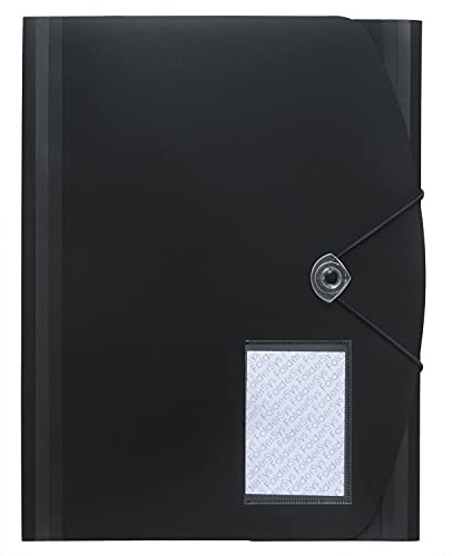 Jumbo Ecken Sammelmappe A4 PP schwarz