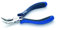 Snipe Nose Pliers 6.1/8'' | schmitz 4413HS22 | bent, long, smooth jaws | ESD Safe - Dissipative | Hightech tool for professionals | Made in Germany