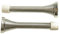 Forge 80mm Spring Door Stop with Chrome Finish (Pack of 2)