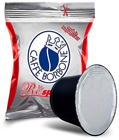 Caffè Borbone Respresso, Mélange Rouge - 700 Capsules - Diamètre > 44 mm - Compatible avec les machines domestiques Nespresso®* (7 boîtes de 100)