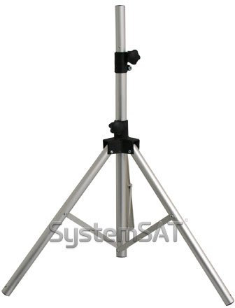 SYSTEMSAT SATELLITE DISH TRIPOD CAMPING STAND ALLOY RUST PROOF