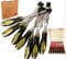 BARGAINS-Galore® 7PC PRO Wood Chisel Set in Wooden CASE CRV Professional Carpenters Tool Set Hand