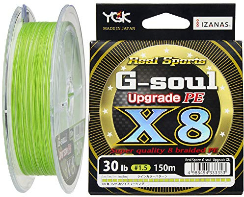YGK G Soul X8 Upgrade P.E Braid 1.5/30lb /150m