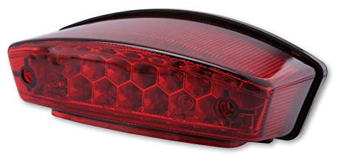 SHIN YO LED-Rücklicht MONSTER, rotes Glas, E-gepr. (Black)
