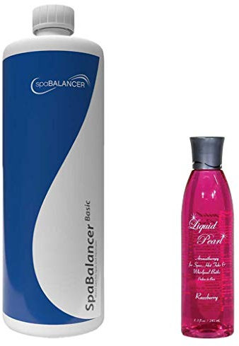 SpaBalancer 750 ml und Wellness Duft 245 ml Chlorfreies Wasserpflege Set für Whirlpool | Aussenpool | Hottube | Luftsprudelbad