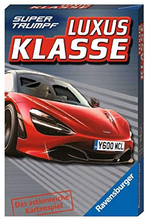 Ravensburger 20334 Kartenspiel - Luxus Klasse Supertrumpf