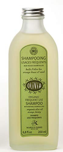 OLIVIA Shampoo für häufigen GebrauchOrange und Honig von Marius Fabre - BIO-zertifiziert - 230 ml