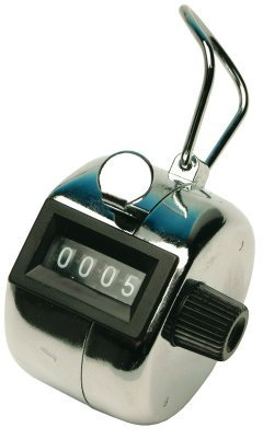 Q-Connect Tally Counter Chrome