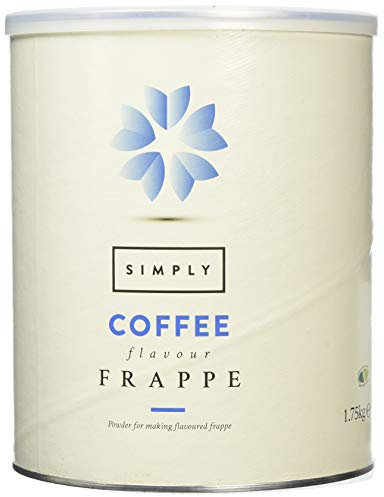 Simply Coffee Frappe Powder, Nut Free & Gluten Free Frappe Powder for Iced Drinks and Iced Coffee (1.75 Kg)
