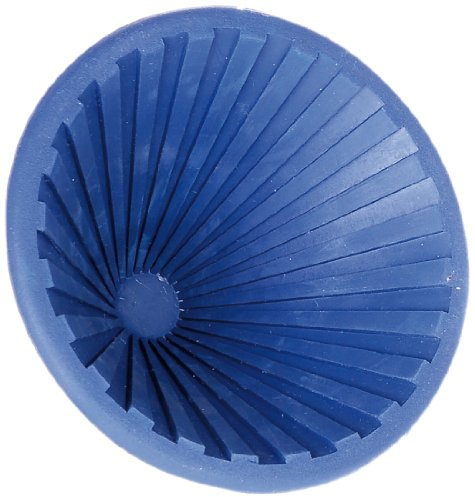 Alberts 140557 Anti-Rutsch-Schraubglasöffner - Weichgummi, blau