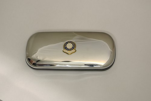 Knight Polished Chrome Football Club Glasses Case – West Bromwich Albion (Silver, Hard, Metal, EYEGLASS_CASE, Case)