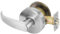 Yale PB4628 LKST 497 Door Lever Lockset, Cylinder Lock, Communicating Passage Lock