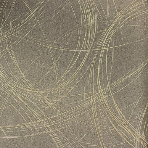 marburg Tapete Braun Grafisch Ovale Linien Geschwungen Ideal für Wohnzimmer Colani Visions Made in Germany 10,05m X 0,70m 53328