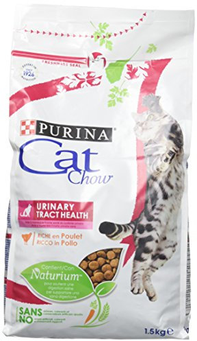 Cat Chow Purina Comida Seco para Gatos Adultos Cuidado Tracto Urinario Rico en Pollo - 1.5 Kg