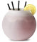 bar@drinkstuff Plastic Cocktail Fish Bowl - White 3ltr / 18.5cm Party Punch Bowl for Drinkers