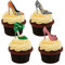 Made4You Designer Shoes Edible Cupcake Toppers - Stand-up Wafer Cake Decorations (Pack of 24)
