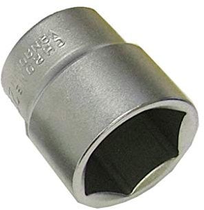 Faithfull FAISOC1225Q Metric Hex Sockets 1/2in 25mm SqDr