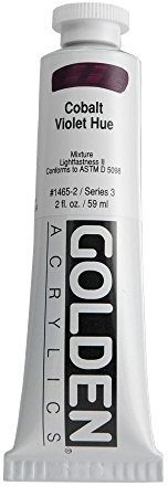 GOLDEN Acrylic 2 Oz Cobalt Violet Hue