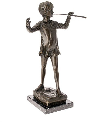 aubaho Bronze sculpture figure statue Peter Pan George Frampton Style replica