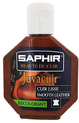 Saphir Teinture Juvacuir, Marron Moyen, 75 ml, 1 Unité