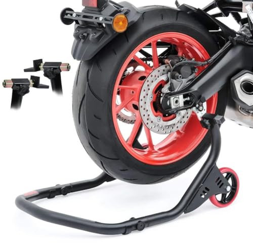 ConStands - Motorrad Montageständer Kompatibel mit Yamaha MT-07 Hinten Falcone Schwarz