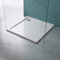 Mai & Mai Piatto Doccia con Piletta 75x75x4cm, Piatto Doccia Quadrato Faro1W in Acrilico incl. Piletta di Scarico (AL01), Bianco