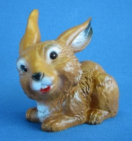 Figur Hase liegend Gartendeko bruchsicher