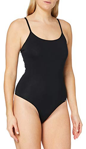 Skiny Damen Stringbody Cotton Bodies Body, Black, 36 Donna