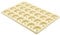 G S D Haushaltsgeräte Ausstechschablone für Vanillekipferl, Kunststoff, Beige, 30 x 21 x 1,7 cm