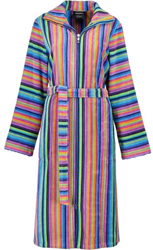 Cawö Home Bademäntel Damen Reißverschluss 1456 multicolor - 14 L