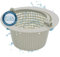 Duraol Skimmerkorb in Grau I Pool Skimmer Korb mit 12cm Durchmesser I Pool Sieb in 8cm Höhe I Siebkorb für Skimmer I Hochwertiger Filterkorb für Skimmer I Poolkorb zur Schmutz-Filterung