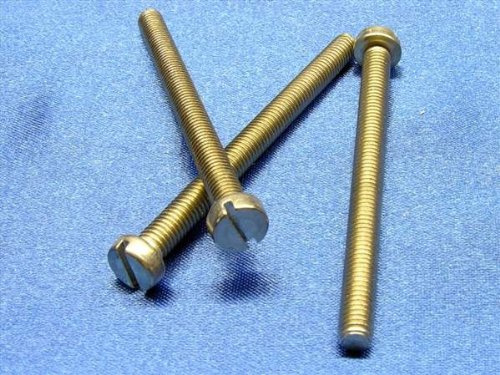 100 Stück M4x8 mm Zylinderschraube Zylinderkopf Schlitz DIN84 V2A Edelstahl