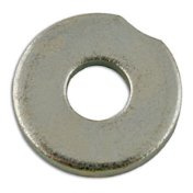 Connect 31459 – klein 4-table vergoldet Zink Flache Unterlegscheiben, 3 x 8, 250 Stück