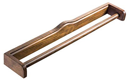 METAFORM Barra Porta Asciugamani da 56 cm in Legno MOD. Mathilde