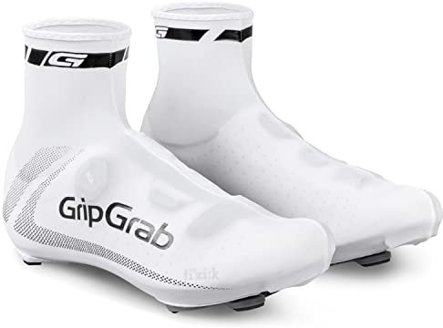 GripGrab RaceAero Sommer Rennrad Überschuhe Dünne Leichte Aero Radsport Schuhüberzieher für Zeitfahren und Radrennen