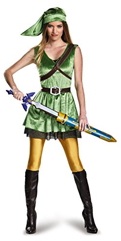 Disguise Women's Legend Of Zelda Link Adult Costume