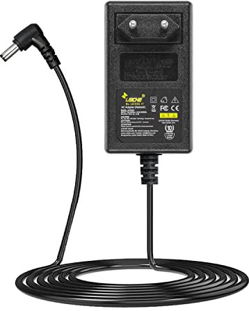 LElCKE Universale Alimentatore 5V 3A 15W Caricabatterie,connettore 5,5 * 2,5 mm,Adattatore AC compatibile con DVD/Blu Ray Esterni,HD Esterni,TV Box,Caricatore da Muro