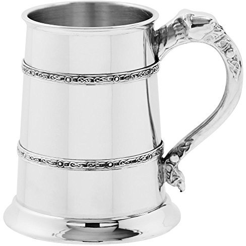 English Pewter Company Keltischer Löwe 1 Pint Zinnkrug [CEL300]