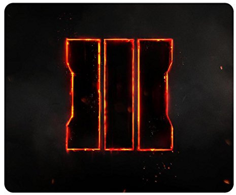 Creative Design Mouse Pad Rectangle Mouse Pad Gaming Mousepad Call Of Duty Black Ops 3 Black Rectangle Non-Slip Mousepad Water Resistent Oblong Gaming Mouse Pads