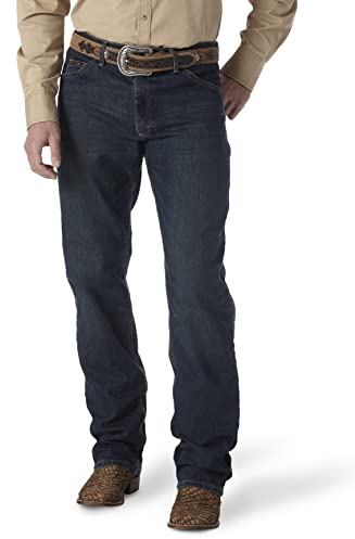 Wrangler Men's 20x 01 Competition Relaxed Fit Jean, Root Beer, 36W x 32L