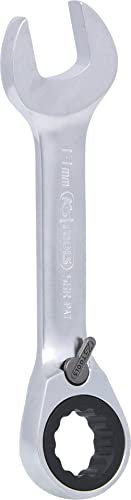 KS Tools 503.4636 Llave combinada de carraca GEARplus, extracorta, 13 mm