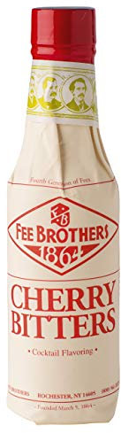 Fee Brothers | Cherry Bitters | 150 ml | für Cocktails & Longdrinks | für besondere Würze und Raffinesse | frisch & fruchtiger Geschmack mit kräftiger Kirschnote | dezente Bitterkeit