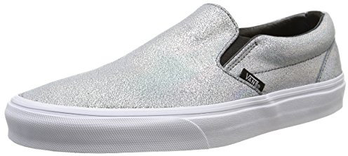 Vans U CLASSIC SLIP-ON MATTE IRIDESCENT Sneaker, Unisex Adulto, Multicolore (Matte Iridescent/Silver), 36