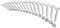 Facom 440.Ju21 Set of 21 Combination Spanners 1/4-1.1/2Af