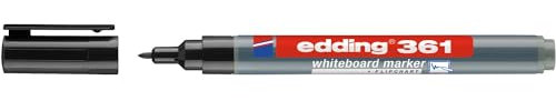 Whiteboardmarker 361, 1mm, schwarz, 10er-Pack