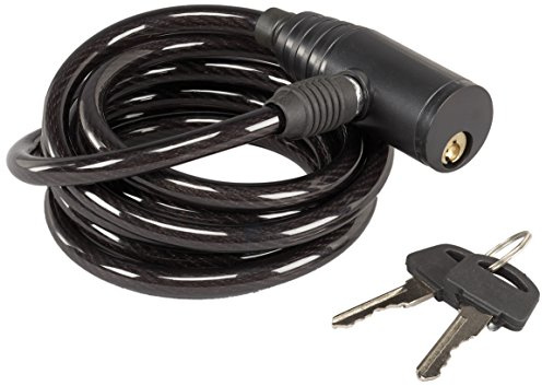 Hunters Specialties 6 ft Cable Lock with Key - Hunting Weather-Resistant Heavy Duty Anti-Theft Security Cable for Treestands, Trail Cameras & Outdoor Gear (1 PACK)