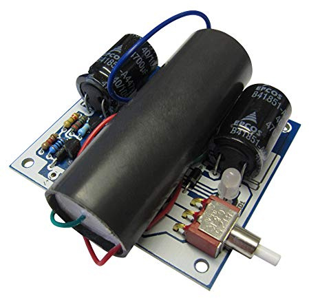 Kemo B181N Paralyser 15.000 V. Erzeugt Hochspannungsfunken. Ideal zur Selbstverteidigung gegen wilde Tiere usw. Bausatz zum selber löten. Stromaufnahme kurzzeitig 100 - 200 mA
